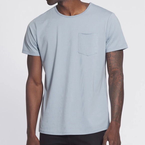 Men’s Cuts Pocket Crew Tee - Picture 1 of 4